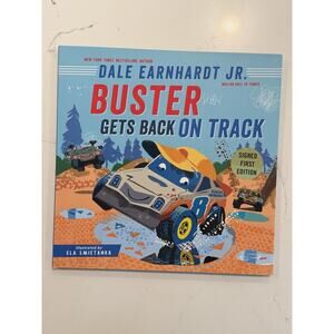 AUTOGRAPHED SIGNED Buster Gets Back on Track by Dale Earnhardt Jr. COA #2